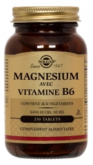 Solgar Magnesium mit Vitamin B6 250 Tabletten Solgar Magnesium mit Vitamin B6 250 Tabletten