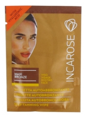 Incarose Maxi Bronze Self-Tanning Wipe Face 6ml Incarose Maxi Bronze Self-Tanning Wipe Face 6ml