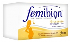 Femibion Grossesse Metafolin + DHA 30 Comprimés + 30 Capsules Femibion Grossesse Metafolin + DHA 30 Comprimés + 30 Capsules
