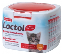 Beaphar Lactol Growth and Development Breastfeeding Milk for Kittens 250g Beaphar Lactol Growth and Development Breastfeeding Milk for Kittens 250g