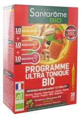 Santarome Bio Programme Ultra Tonique Bio 30 Ampoules Santarome Bio Programme Ultra Tonique Bio 30 Ampoules