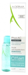 Aderma Phys-Ac Perfect Fluide Anti-Imperfections 40 ml + Eau Micellaire 25 ml Offerte Aderma Phys-Ac Perfect Fluide Anti-Imperfections 40 ml + Eau Micellaire 25 ml Offerte