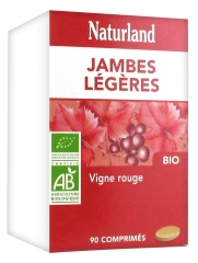 Naturland Vigne Rouge Bio 90 Comprimés Naturland Vigne Rouge Bio 90 Comprimés