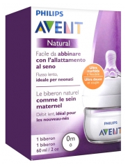 Avent Naturflasche 60 ml 0 Monate und Mehr Avent Naturflasche 60 ml 0 Monate und Mehr