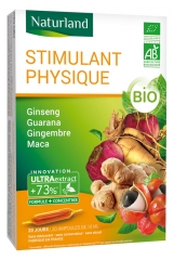Naturland Stimulant Physique Bio 20 Ampoules de 10 ml Naturland Stimulant Physique Bio 20 Ampoules de 10 ml