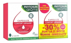 Phytosun Arôms Aromadoses Confort Urinaire Lot de 2 x 30 Capsules Phytosun Arôms Aromadoses Confort Urinaire Lot de 2 x 30 Capsules