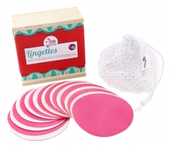 Lamazuna Coffret 20 Lingettes Démaquillantes Écologiques Lamazuna Coffret 20 Lingettes Démaquillantes Écologiques