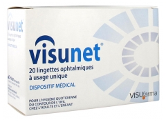 Visufarma Visunet Ophtalmic Wipes of Single Use 20 Wipes Visufarma Visunet Ophtalmic Wipes of Single Use 20 Wipes