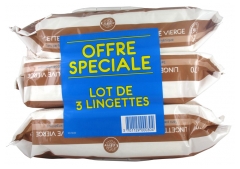 Gifrer Lingettes Nettoyantes à l'Huile d'Olive Vierge Lot de 3 x 70 Lingettes Gifrer Lingettes Nettoyantes à l'Huile d'Olive Vierge Lot de 3 x 70 Lingettes