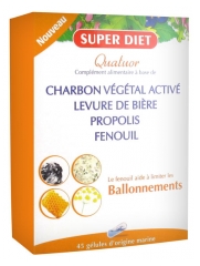 Super Diet Quatuor Fenouil Ballonnements 45 Gélules Super Diet Quatuor Fenouil Ballonnements 45 Gélules