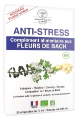 Elixirs & Co Complément Alimentaire aux Fleurs de Bach Anti-Stress Bio 20 Ampoules Elixirs & Co Complément Alimentaire aux Fleurs de Bach Anti-Stress Bio 20 Ampoules