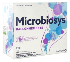 Sanofi Microbiosys Ballonnements 20 Sachets Sanofi Microbiosys Ballonnements 20 Sachets