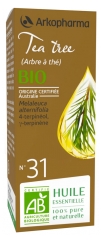 Arkopharma Organic Essential Oil Tea Tree (Melaleuca Alternifolia) n°31 10ml Arkopharma Organic Essential Oil Tea Tree (Melaleuca Alternifolia) n°31 10ml