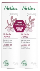 Melvita Huile de Jojoba Lot de 2 x 50 ml Melvita Huile de Jojoba Lot de 2 x 50 ml