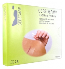 Cerecare Cerederm Rechteck-Narbenbehandlung 10 x 20 cm 10 Einheiten Cerecare Cerederm Rechteck-Narbenbehandlung 10 x 20 cm 10 Einheiten