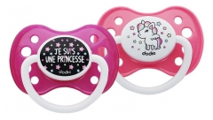 Dodie 2 Sucettes Anatomiques Silicone 6 Mois et + A28 Dodie 2 Sucettes Anatomiques Silicone 6 Mois et + A28