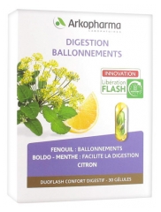 Arkopharma Duoflash Digestion Ballonnements 30 Gélules Arkopharma Duoflash Digestion Ballonnements 30 Gélules