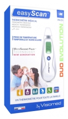 Visiomed EasyScan Duo Evolution VM-ZX1 Medizinisches Thermometer Visiomed EasyScan Duo Evolution VM-ZX1 Medizinisches Thermometer