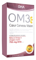 OM3 Coeur Cerveau Vision 60 Capsules OM3 Coeur Cerveau Vision 60 Capsules