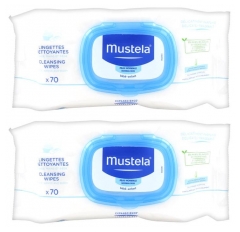 Mustela Normale Hautreinigungstücher Doppelpack 2 x 70 Feuchttücher Mustela Normale Hautreinigungstücher Doppelpack 2 x 70 Feuchttücher