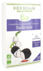Herbesan Bio Radis Noir 20 Ampoules de 15 ml Herbesan Bio Radis Noir 20 Ampoules de 15 ml