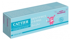 Cattier Kids Bio Toothpaste 2-6 Years 50ml Cattier Kids Bio Toothpaste 2-6 Years 50ml