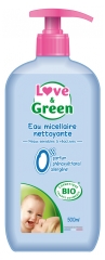 Love & Green Eau Micellaire Nettoyante Bio 500 ml Love & Green Eau Micellaire Nettoyante Bio 500 ml