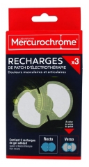 Mercurochrome 3 Electrotherapy Patch Refills Mercurochrome 3 Electrotherapy Patch Refills