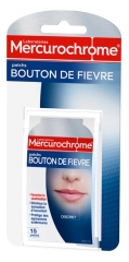 Mercurochrome Patchs Bouton de Fièvre 15 Patchs Mercurochrome Patchs Bouton de Fièvre 15 Patchs