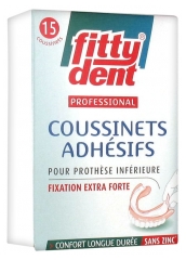 Fittydent Professional 15 Coussinets Adhésifs Fittydent Professional 15 Coussinets Adhésifs