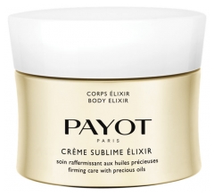 Payot Corps Élixir Crème Sublime Élixir Soin Raffermissant aux Huiles Précieuses 200 ml Payot Corps Élixir Crème Sublime Élixir Soin Raffermissant aux Huiles Précieuses 200 ml
