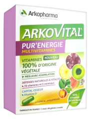 Arkopharma Arkovital Pur'Énergie 60 Capsules Arkopharma Arkovital Pur'Énergie 60 Capsules