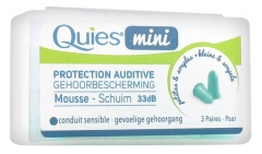 Quies Mini Foam Ear Plugs 3 Pairs Quies Mini Foam Ear Plugs 3 Pairs