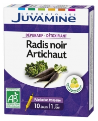 Juvamine Radis Noir Artichaut 10 Ampoules