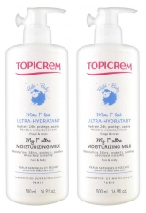 Topicrem Baby My 1st Moisturizing Milk 2 x 500ml Topicrem Baby My 1st Moisturizing Milk 2 x 500ml