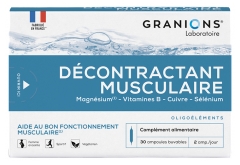 Granions Muscle Relaxant 30 Phials Granions Muscle Relaxant 30 Phials