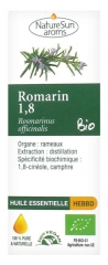 NatureSun Aroms Huile Essentielle Romarin 1,8 (Rosmarinus officinalis) Bio 10 ml