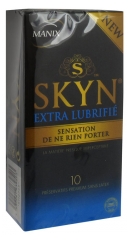 Manix Skyn Extra Lubrifié 10 Préservatifs Manix Skyn Extra Lubrifié 10 Préservatifs