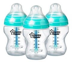 Tommee Tippee Anti-Colique Avancé 3 Biberons 260 ml 0 Mois et + Tommee Tippee Anti-Colique Avancé 3 Biberons 260 ml 0 Mois et +