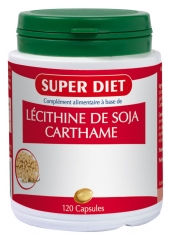 Super Diet Cártamo Lecitina de Soja 120 Cápsulas Super Diet Cártamo Lecitina de Soja 120 Cápsulas