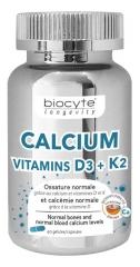 Biocyte Longevity Calcium Vitamins D3 + K2 60 Capsules Biocyte Longevity Calcium Vitamins D3 + K2 60 Capsules