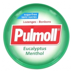 Pulmoll Bonbons Eucalyptus Menthol Sans Sucres 45 g Pulmoll Bonbons Eucalyptus Menthol Sans Sucres 45 g