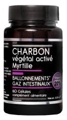 Nutrivie Charbon Végétal Activé Myrtille 60 Gélules