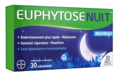 Bayer Santé Euphytose Nuit 30 Comprimés Bayer Santé Euphytose Nuit 30 Comprimés