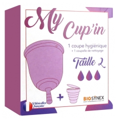 Biosynex Mein Cup'in Coupe Hygiénique Taille 2 Biosynex Mein Cup'in Coupe Hygiénique Taille 2