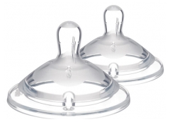 Chicco Natural Feeling 2 Variable Flow Teats 3 Months and + Chicco Natural Feeling 2 Variable Flow Teats 3 Months and +