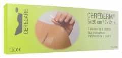 Cerecare Cerederm Rectangulo Tratamiento de la Cicatriz 5 x 30 cm 10 Unidades Cerecare Cerederm Rectangulo Tratamiento de la Cicatriz 5 x 30 cm 10 Unidades