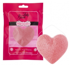 Lady Green Wunderbarer Konjac-Schwamm Rose Lady Green Wunderbarer Konjac-Schwamm Rose