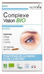 Nutrivie Complexe Vision Bio 20 Ampoules Nutrivie Complexe Vision Bio 20 Ampoules