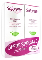 Saforelle Soin Lavant Doux Lot de 2 x 250 ml Saforelle Soin Lavant Doux Lot de 2 x 250 ml
